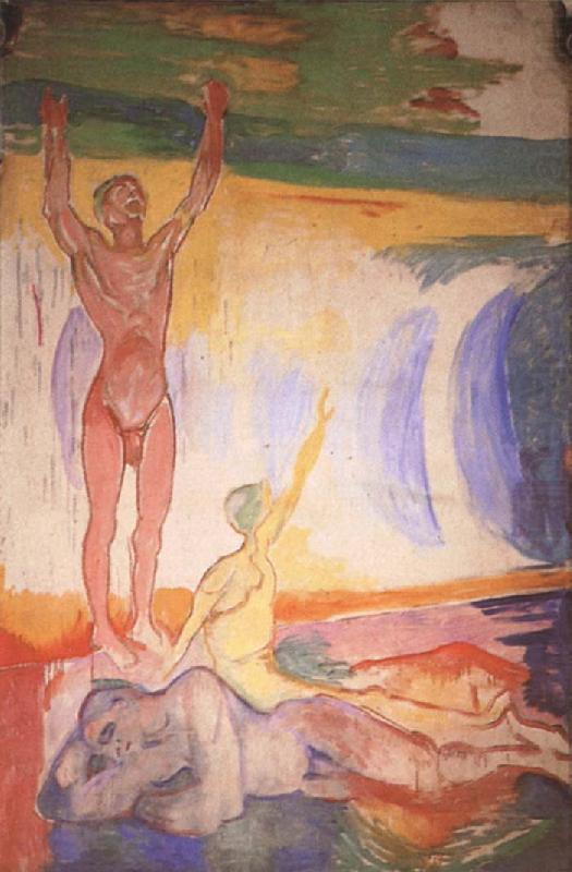 Edvard Munch Wake china oil painting image